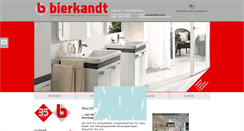 Desktop Screenshot of bierkandt.com